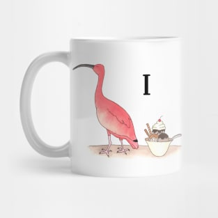 I is for Ibis Mug